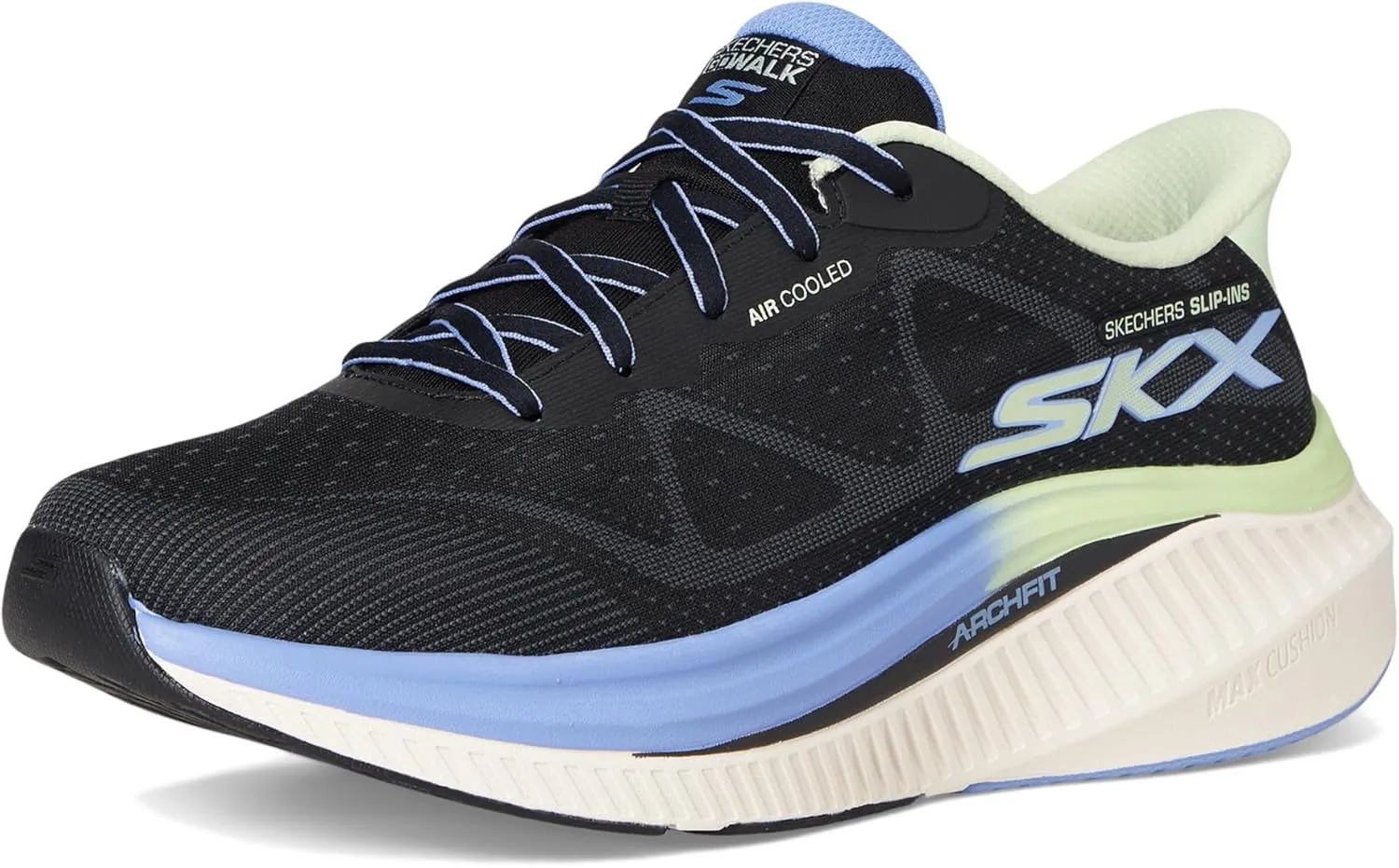 Skechers Women's Max Cushioning Arch Fit Areena Hands Free Slip-ins Sneaker