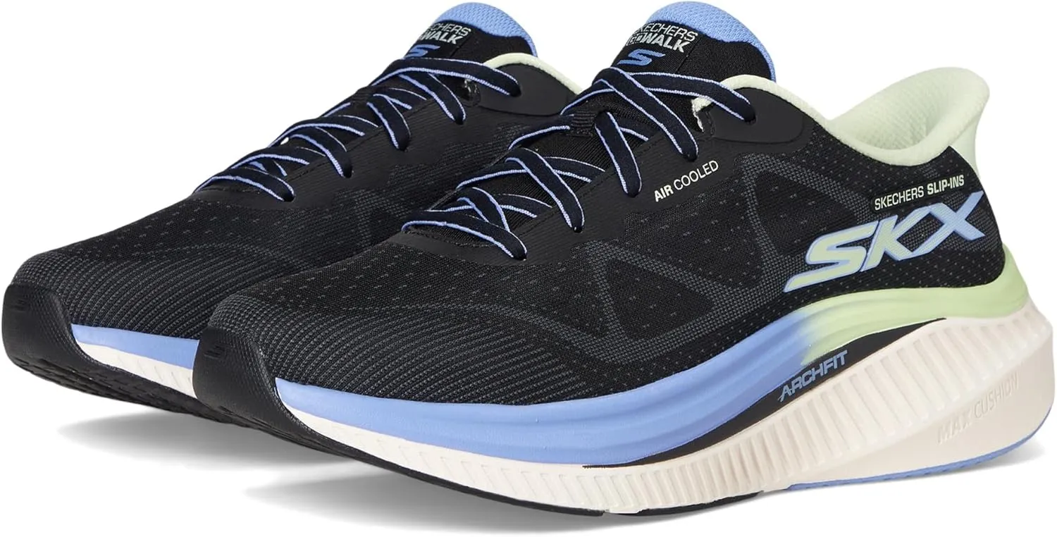 Skechers Women's Max Cushioning Arch Fit Areena Hands Free Slip-ins Sneaker
