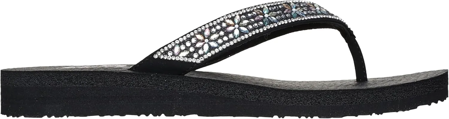 Skechers Women's Meditation-Evening Shine Flip-Flop