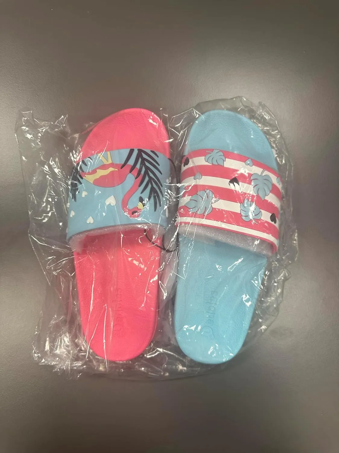 Slides & Slippers for Women & Men Summer Non Slip Shower Sandals Funny Designs Beach Shoes for Home Garden Bathroom Pool Gift