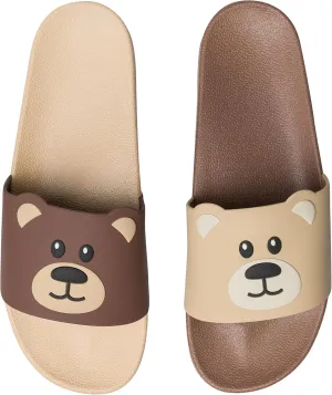 Slides & Slippers for Women & Men Summer Non Slip Shower Sandals Funny Designs Beach Shoes for Home Garden Bathroom Pool Gift