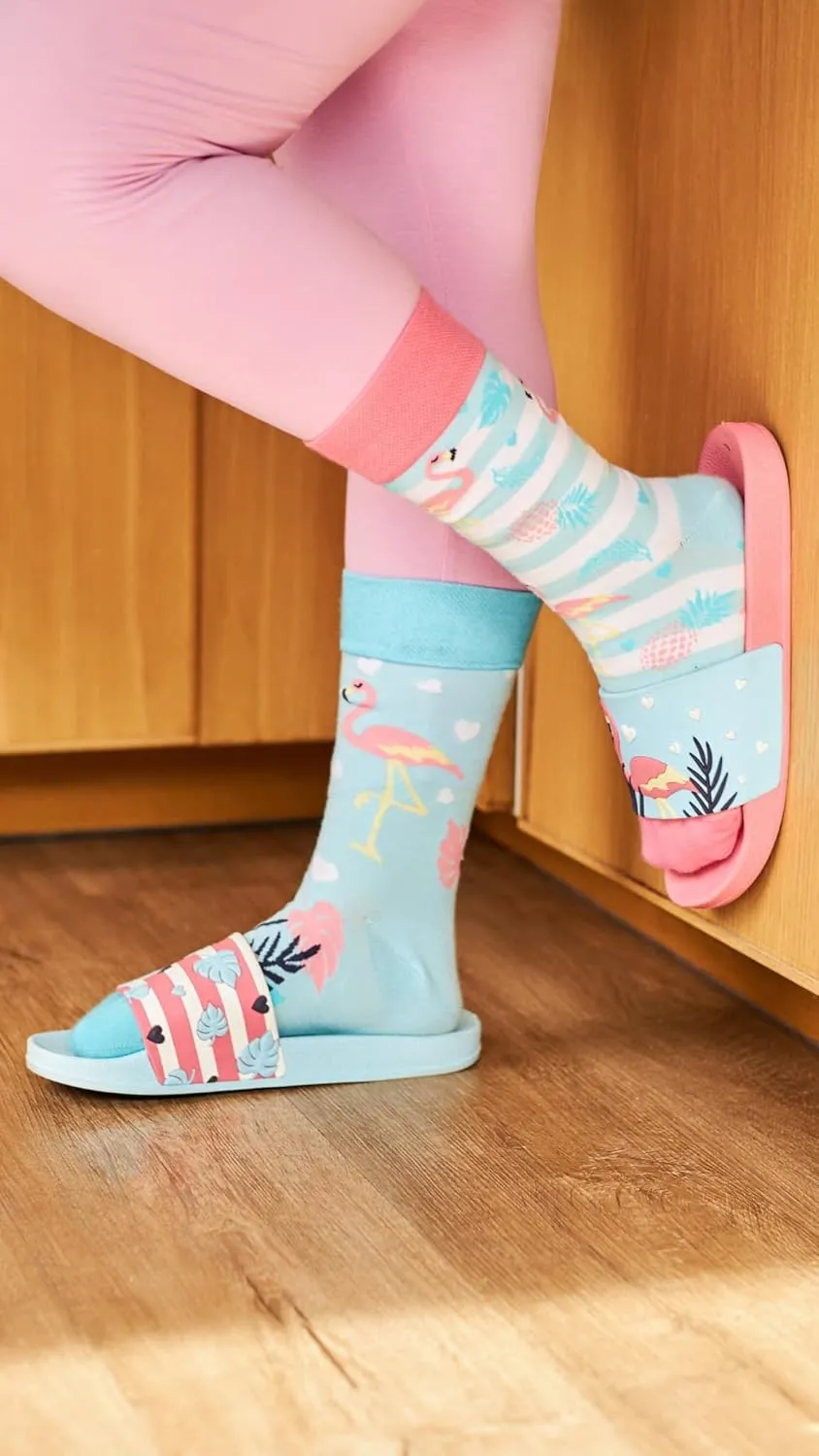 Slides & Slippers for Women & Men Summer Non Slip Shower Sandals Funny Designs Beach Shoes for Home Garden Bathroom Pool Gift