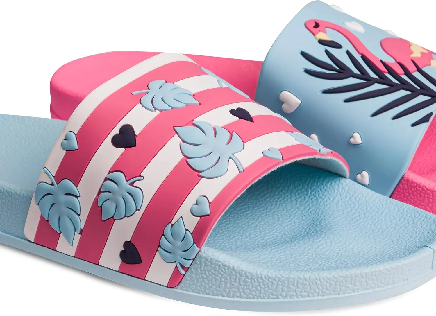 Slides & Slippers for Women & Men Summer Non Slip Shower Sandals Funny Designs Beach Shoes for Home Garden Bathroom Pool Gift