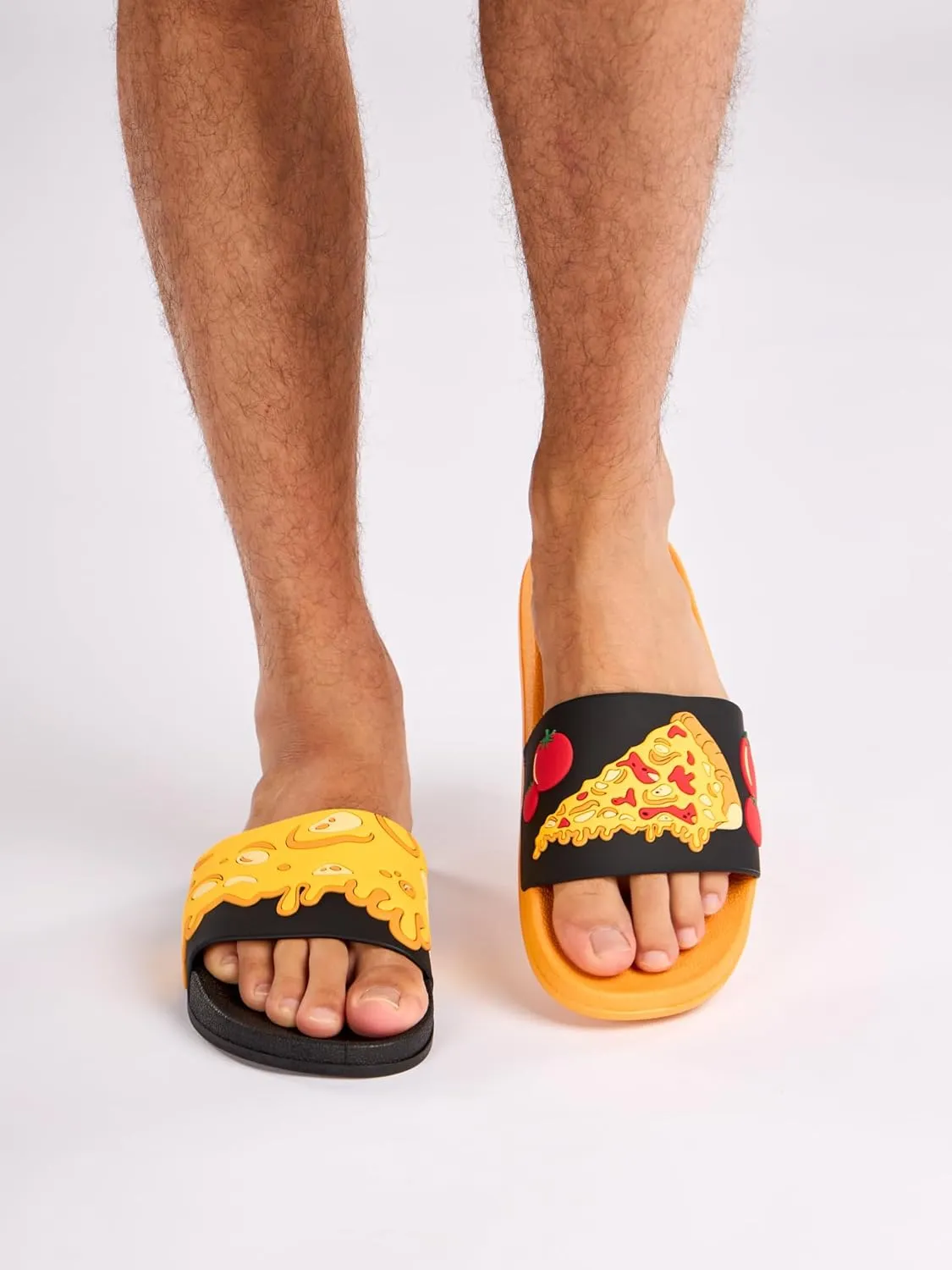 Slides & Slippers for Women, Men & Kids Pool Sandals Funny Designs Books Coffee Party Pizza Fox Bear Llama Clouds Footwear Gift