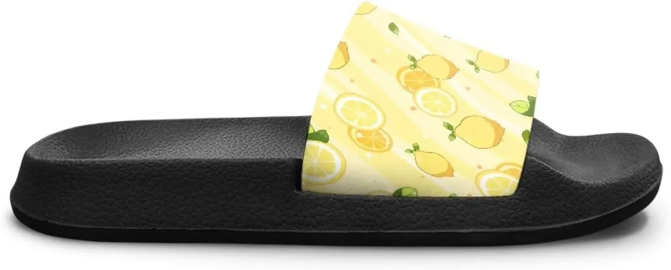 Slides Girls Flip Flops Slip On Beach Sandals Youth Pool Shower Shoes EVA Summer Slippers（Little Kids - Big Kids）