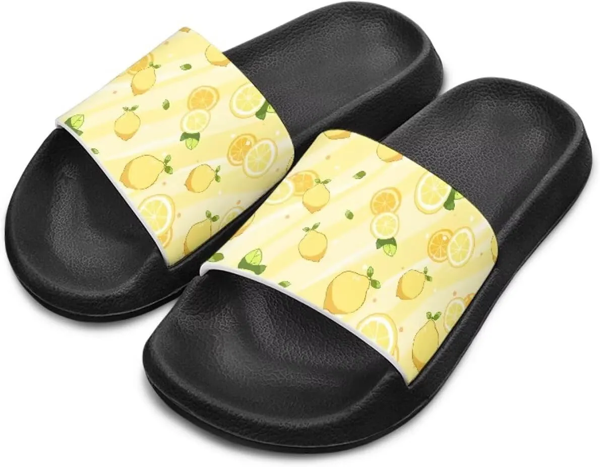 Slides Girls Flip Flops Slip On Beach Sandals Youth Pool Shower Shoes EVA Summer Slippers（Little Kids - Big Kids）