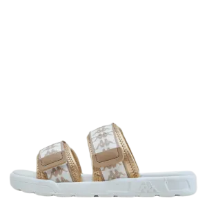 Slipper, Authentic Banda Aster White/Beige