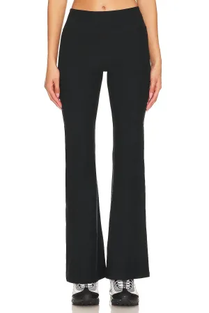 Spacedye 90's Low Rise Flare Pants In Black