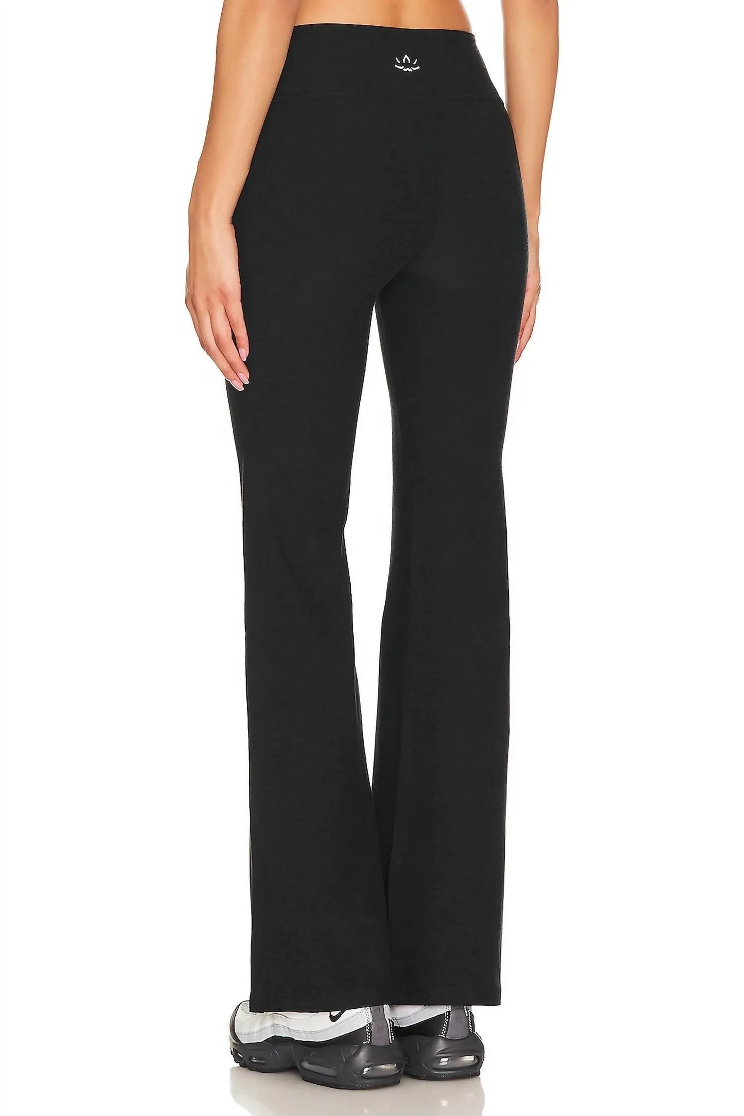 Spacedye 90's Low Rise Flare Pants In Black