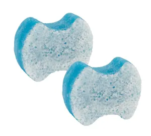 Spongables Pedi Scrub Foot Exfoliating 20  Wash Sponge, Clean & Fresh, 2 Count