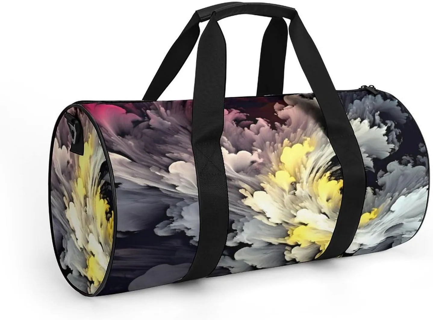 Sports Gym Bag for Women Men Travel Duffel Bag Tote Weekender Bag Beautiful Ink Art Carry on Overnight Bag for Travel Swimming Fitness Workout Sports Duffle Bag