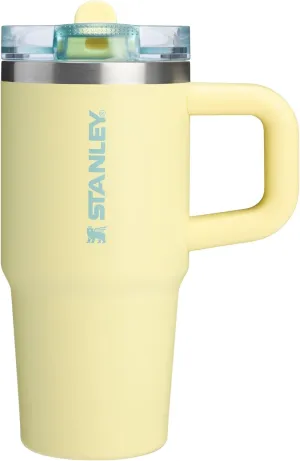 Stanley Quencher ProTour Flip Straw Tumbler with Leakproof Lid 14 oz | Built-In Straw and Handle | Cup Holder Compatible for Travel | Insulated Stainless Steel Cup | BPA-Free | Pomelo