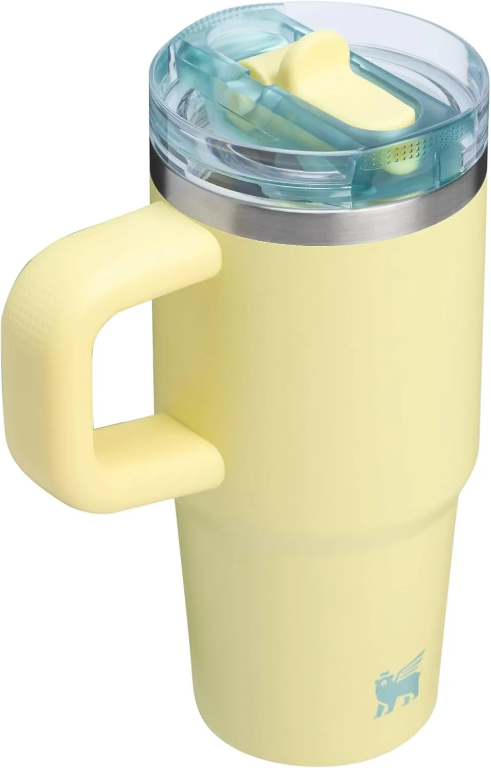 Stanley Quencher ProTour Flip Straw Tumbler with Leakproof Lid 14 oz | Built-In Straw and Handle | Cup Holder Compatible for Travel | Insulated Stainless Steel Cup | BPA-Free | Pomelo