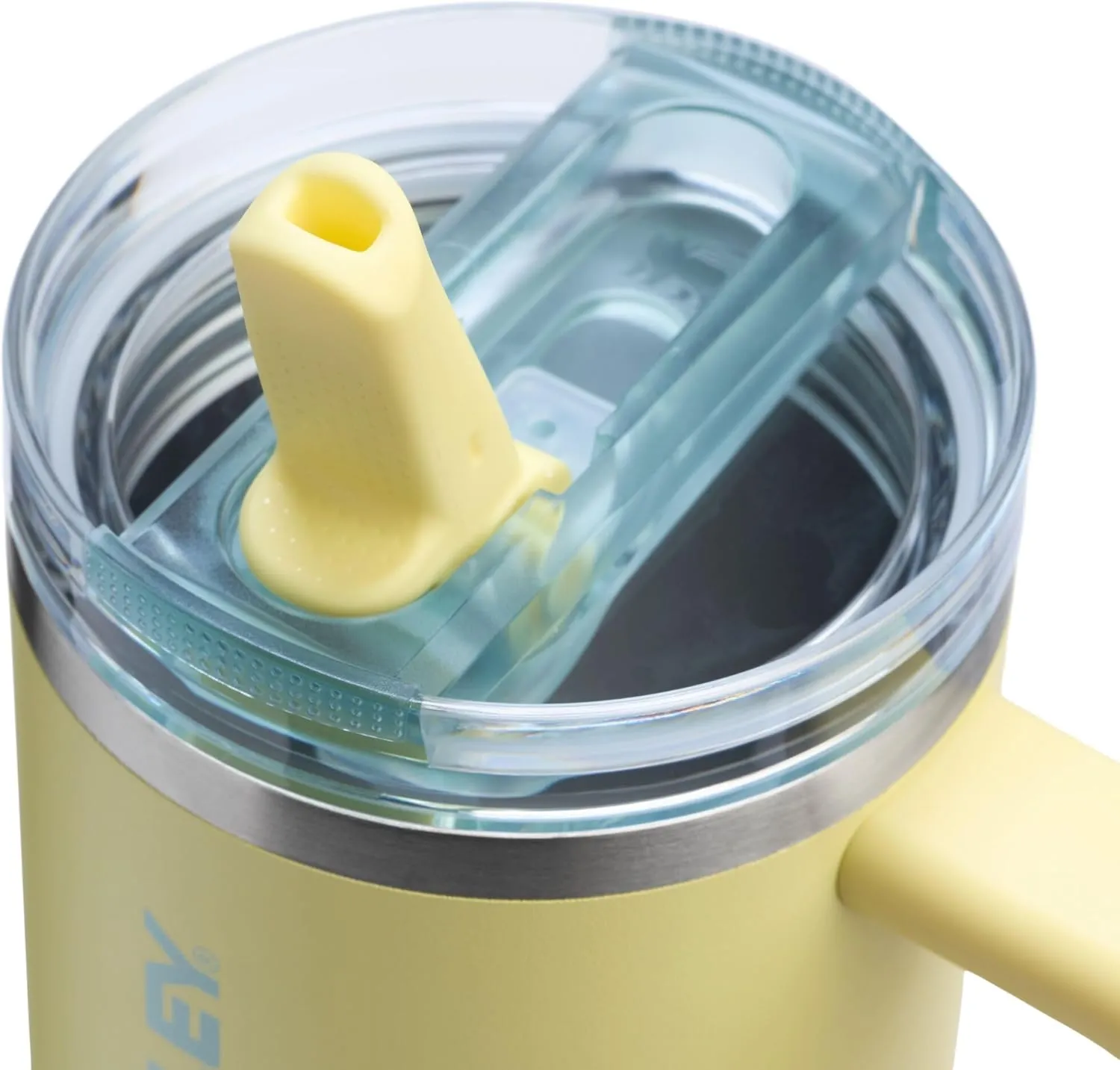 Stanley Quencher ProTour Flip Straw Tumbler with Leakproof Lid 30 oz | Built-In Straw and Handle | Cup Holder Compatible for Travel | Insulated Stainless Steel Cup | BPA-Free | Pomelo