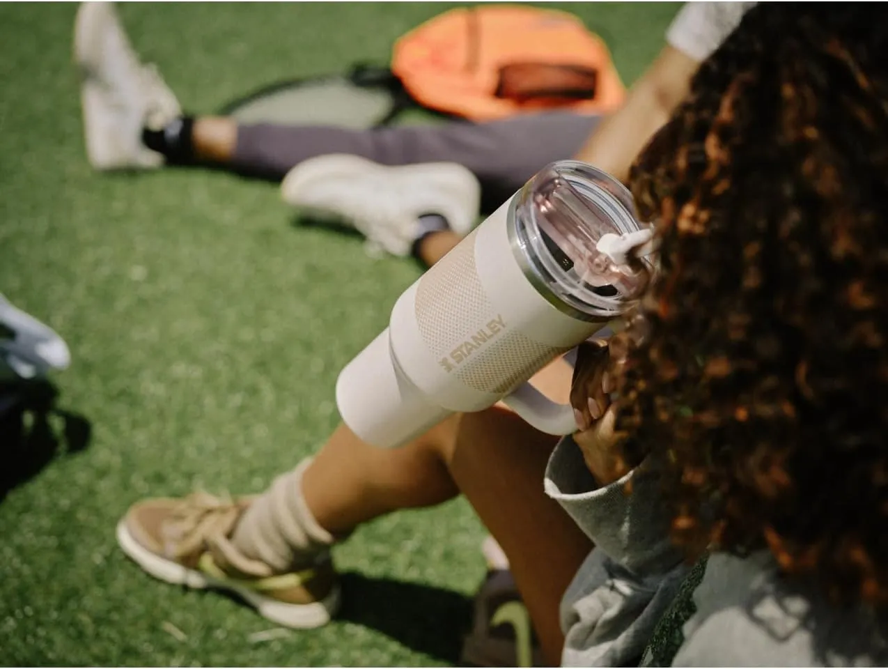 Stanley Quencher ProTour Flip Straw Tumbler with Leakproof Lid 40 oz | Built-In Straw & Handle | Cupholder Compatible for Travel | Insulated Stainless Steel Cup | BPA-Free | Rose Quartz