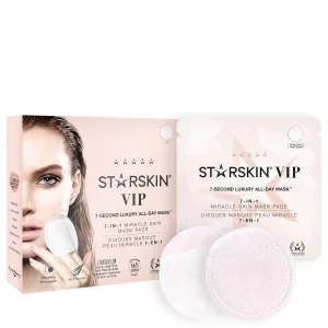 STARSKIN 7 Seconds All-Day Mask 18 Pads, 7-in-1 Facial Korean Toner Pads for Instant Hydration and Refreshed Skin, all Skin Types, Exfoliating and Pore Care with 66% Kudzu Root, K Beauty Skincare