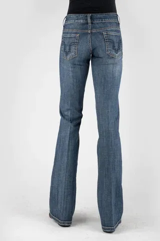 Stetson Logo Deco Pocket Bootcut Jean