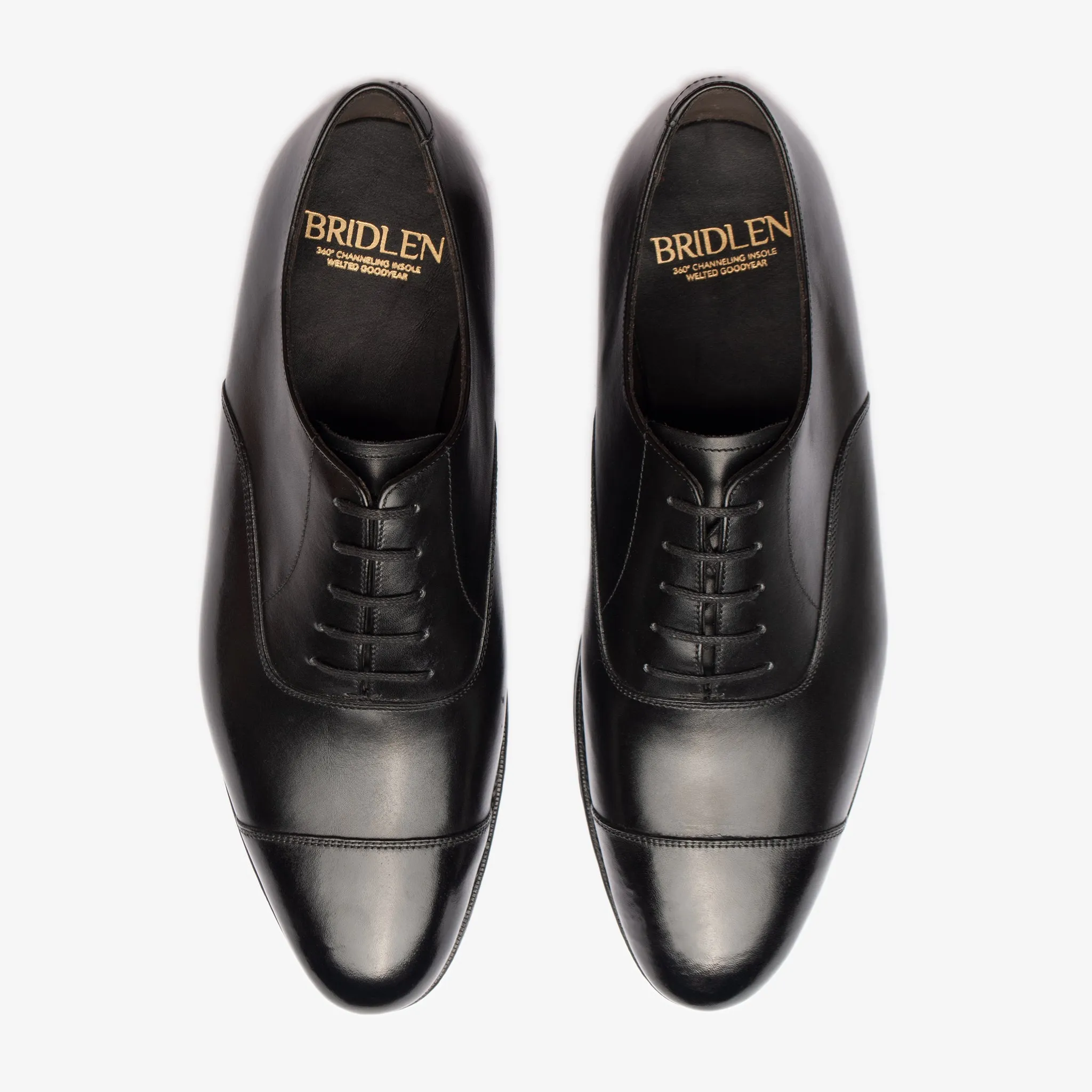 Straight Tip Oxford - Black - Zip Last