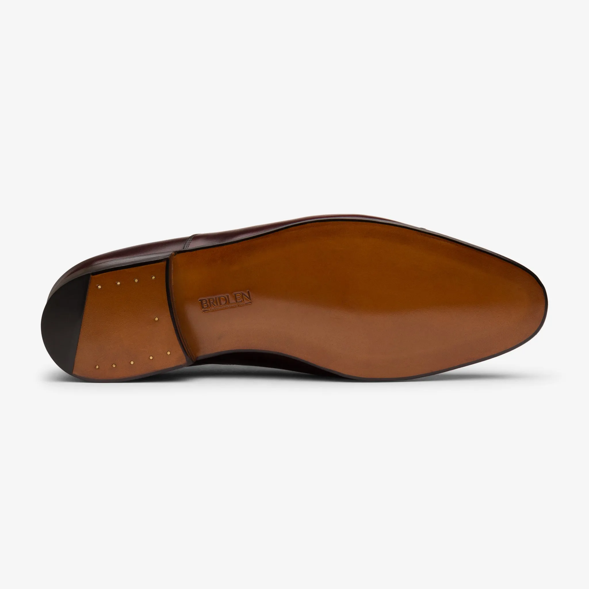 Straight Tip Oxford - Burgundy - Zip Last