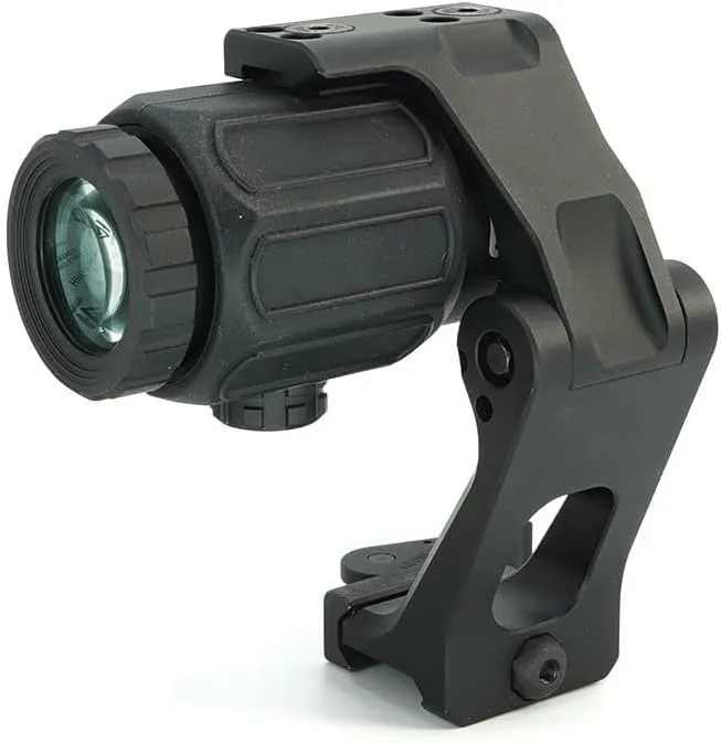 Tactical G33/G43 3X Magnifier with FTC QD Mount Combo，2.26"/2.91" Optical Centerline Height，Quick Release & Flip-to-Center (FTC) Mechanism，CNC Aluminum