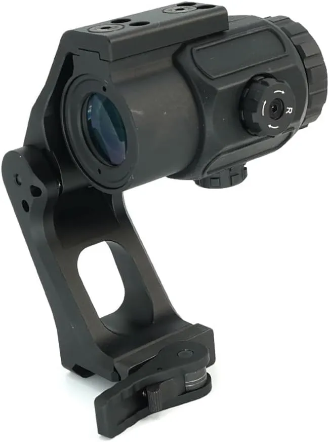 Tactical G33/G43 3X Magnifier with FTC QD Mount Combo，2.26"/2.91" Optical Centerline Height，Quick Release & Flip-to-Center (FTC) Mechanism，CNC Aluminum