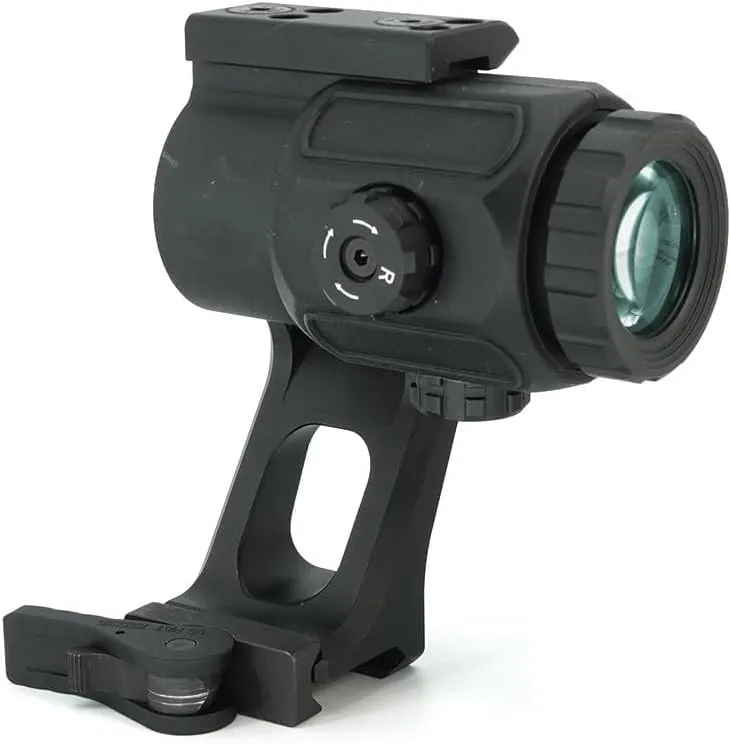 Tactical G33/G43 3X Magnifier with FTC QD Mount Combo，2.26"/2.91" Optical Centerline Height，Quick Release & Flip-to-Center (FTC) Mechanism，CNC Aluminum