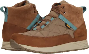 Teva Women's Wedge Sport Sandal, Bison/Chocolate Chip, 7.5