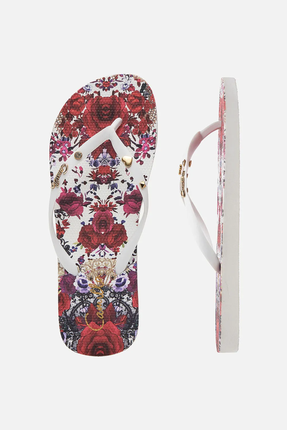 THONGS REIGN OF ROSES