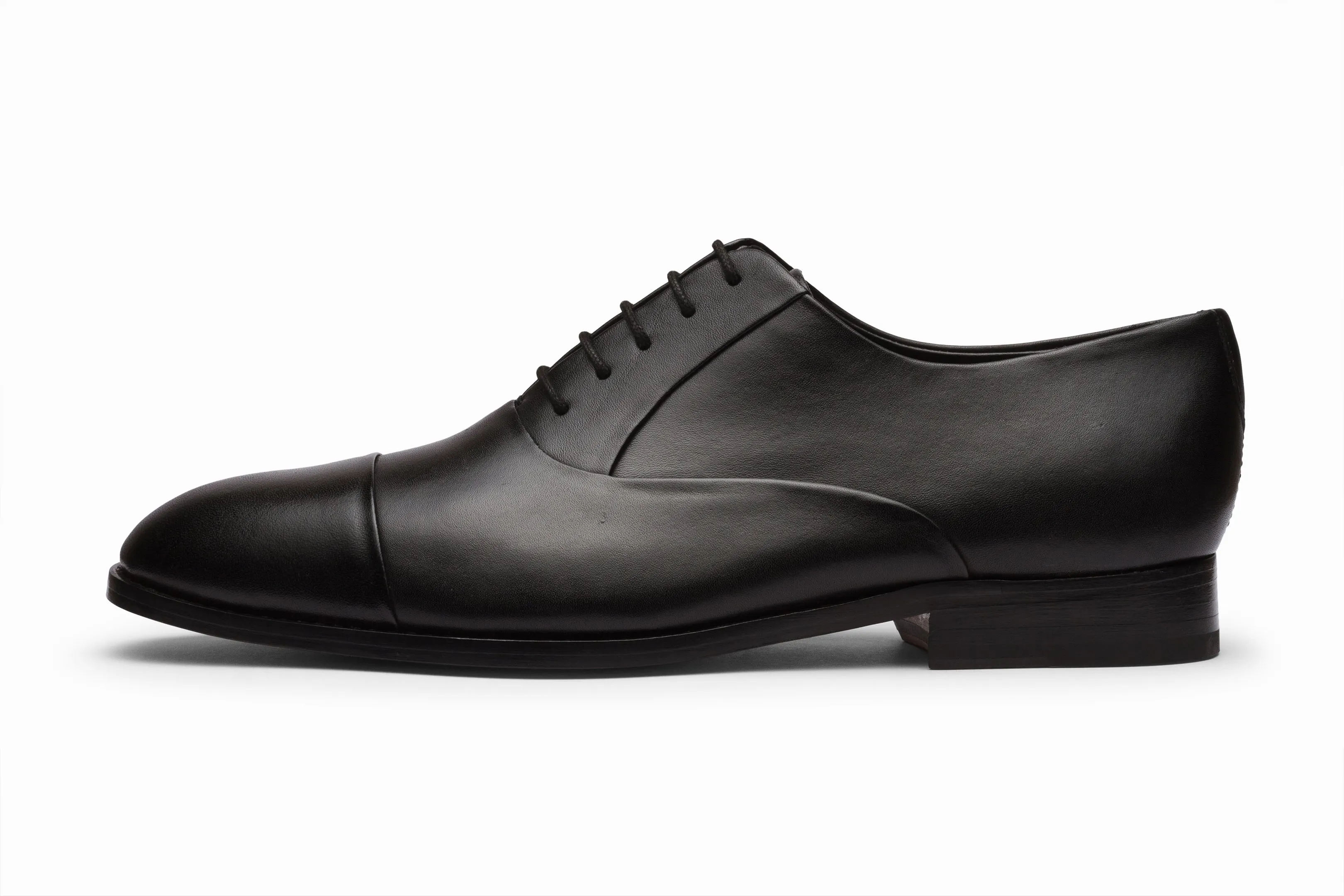 Toecap Oxford Black