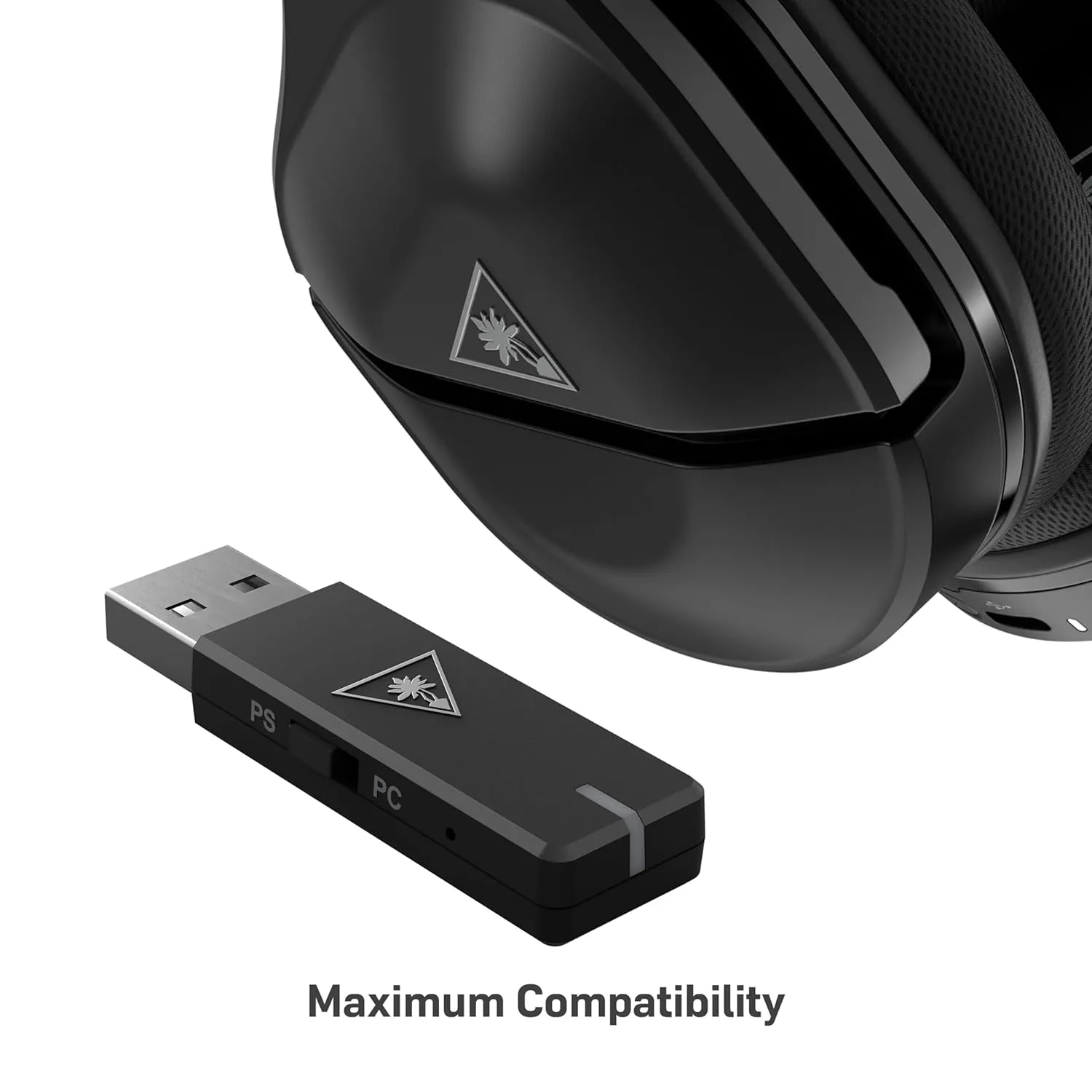 Turtle Beach Stealth 600 Gen 2 MAX Wireless Amplified Multiplatform Gaming Headset for PS5, PS4, Nintendo Switch, PC & Mac with 48  Hour Battery, Lag-free Wireless, & 50mm Speakers – Black