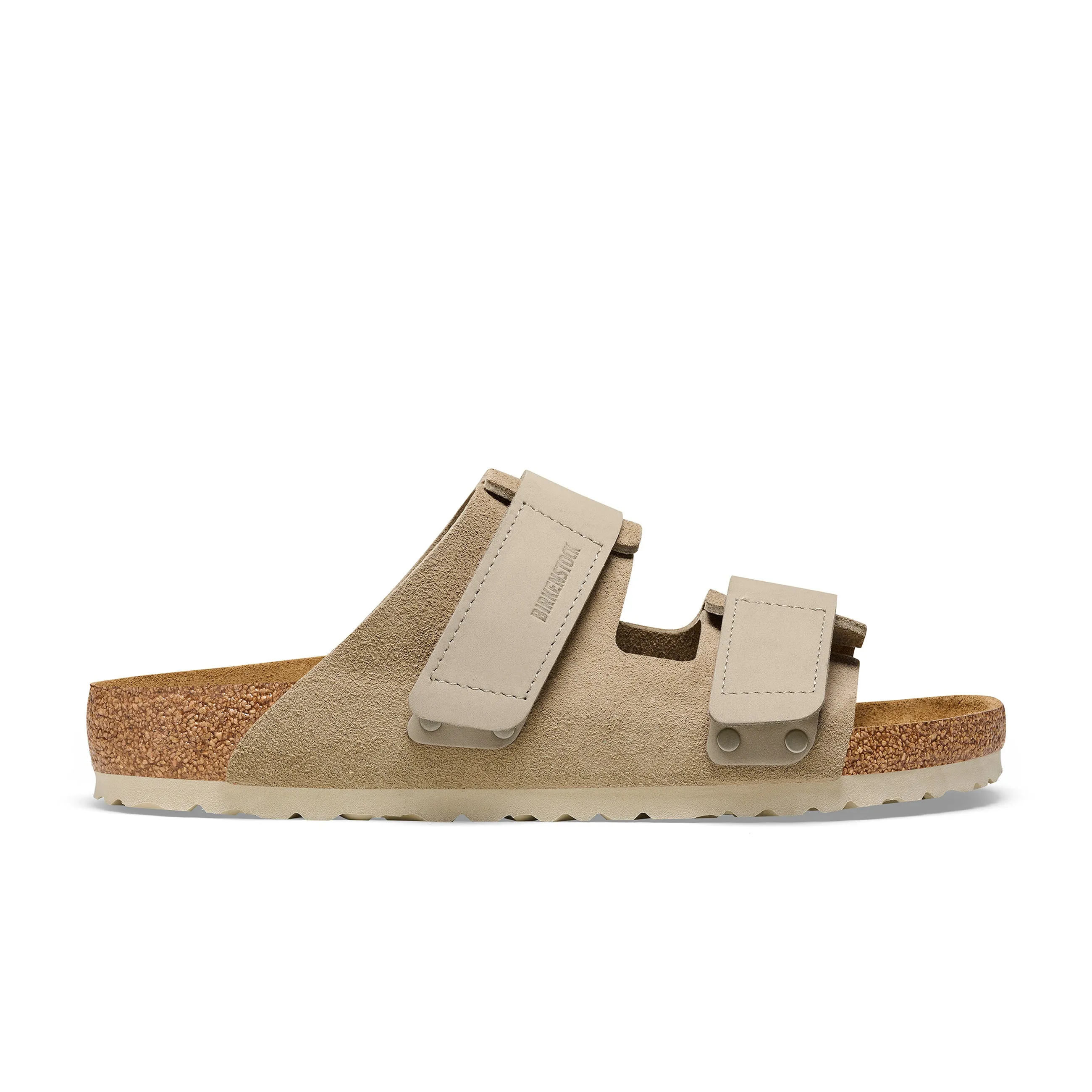 Uji Taupe Suede/Nubuck Leather