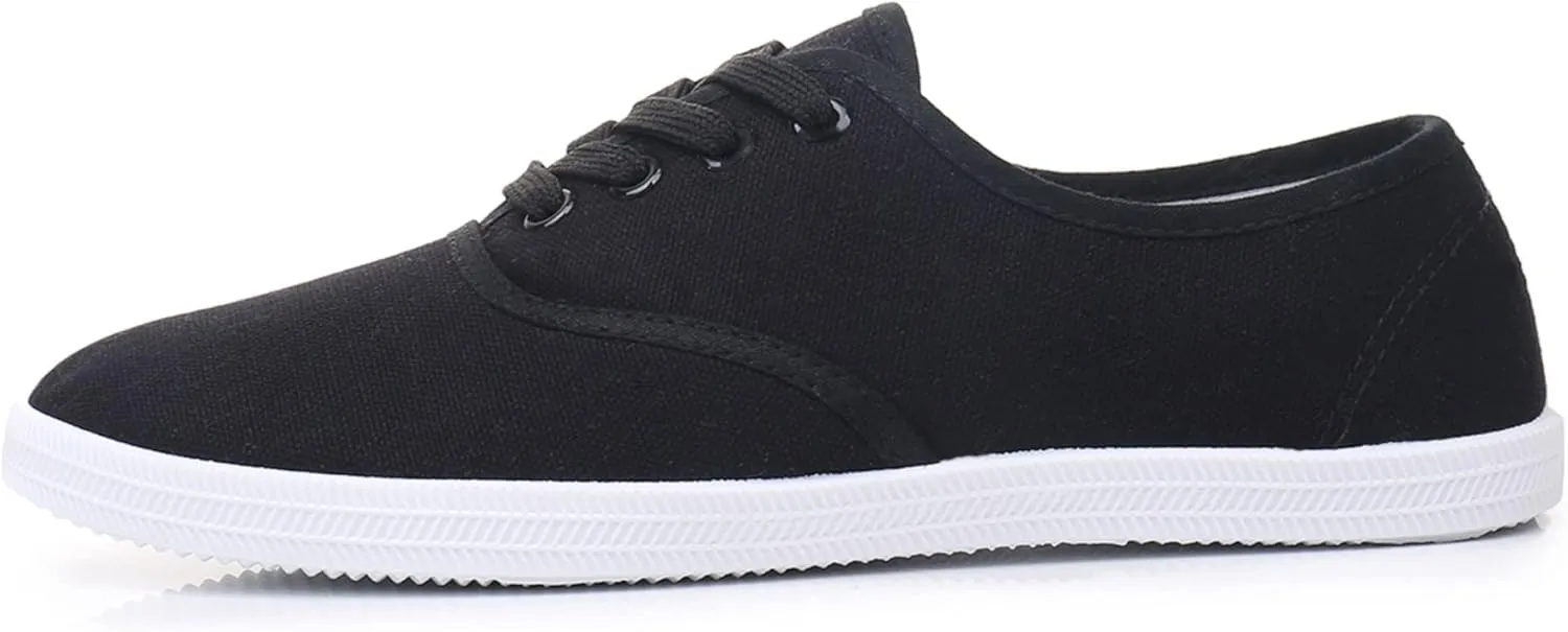 VenusCelia Women's Rainbow Lace Up Sneaker Shoes