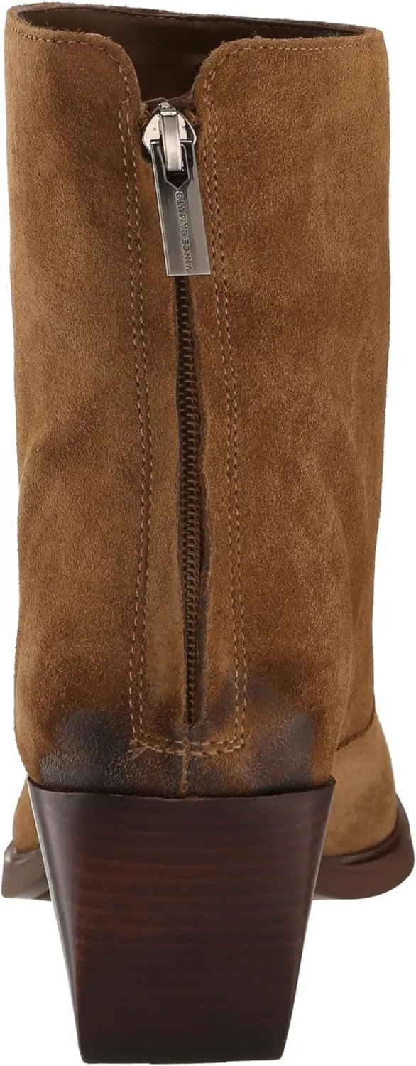 Vince Camuto Women's Viltana Stacked Heel Mid Calf Boot