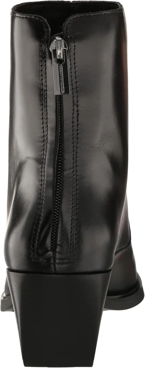 Vince Camuto Women's Viltana Stacked Heel Mid Calf Boot