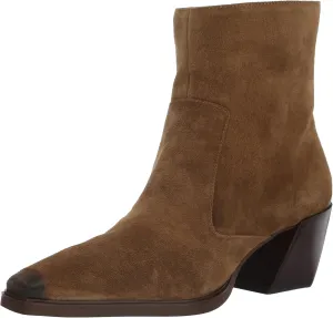 Vince Camuto Women's Viltana Stacked Heel Mid Calf Boot