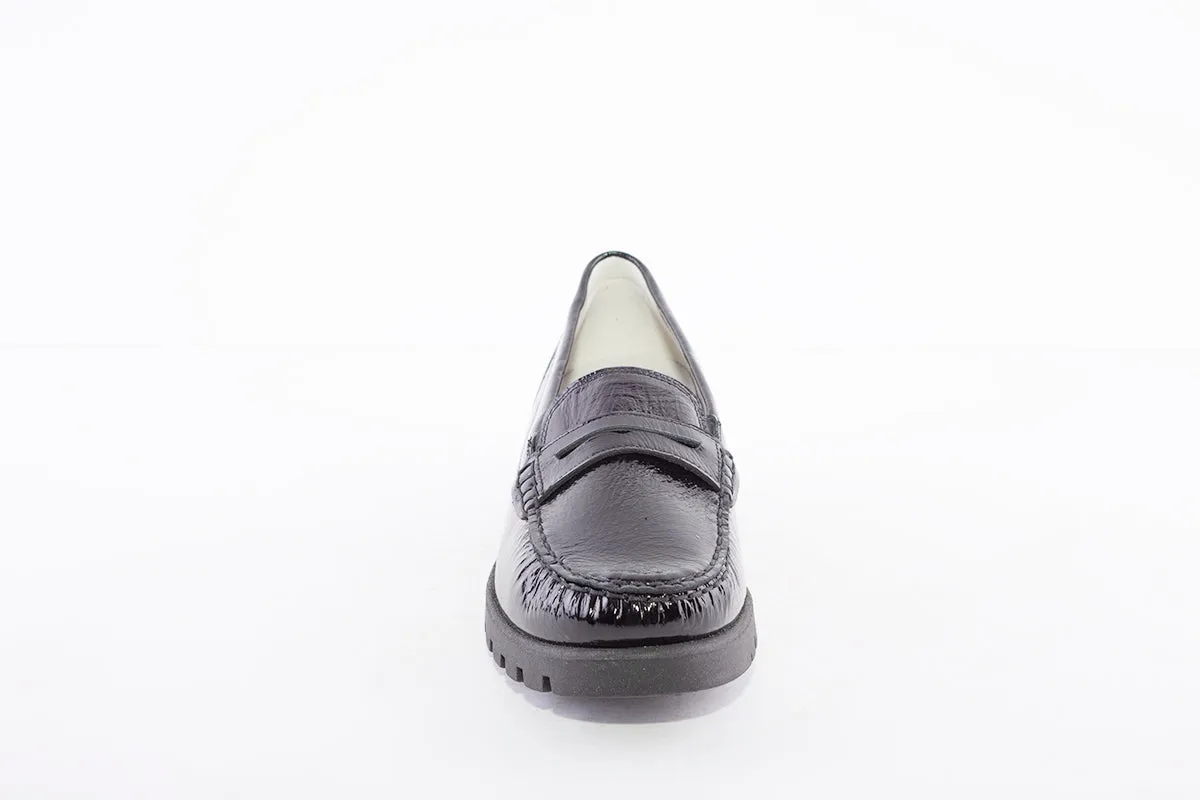 WALDLAUFER - 549002 143 HEGLI SLIP-ON SHOE - BLACK