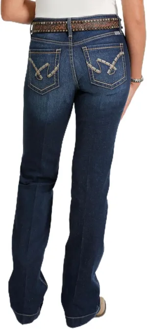 Western Jeans Women Hayley Trouser Dark Wash CB72054001