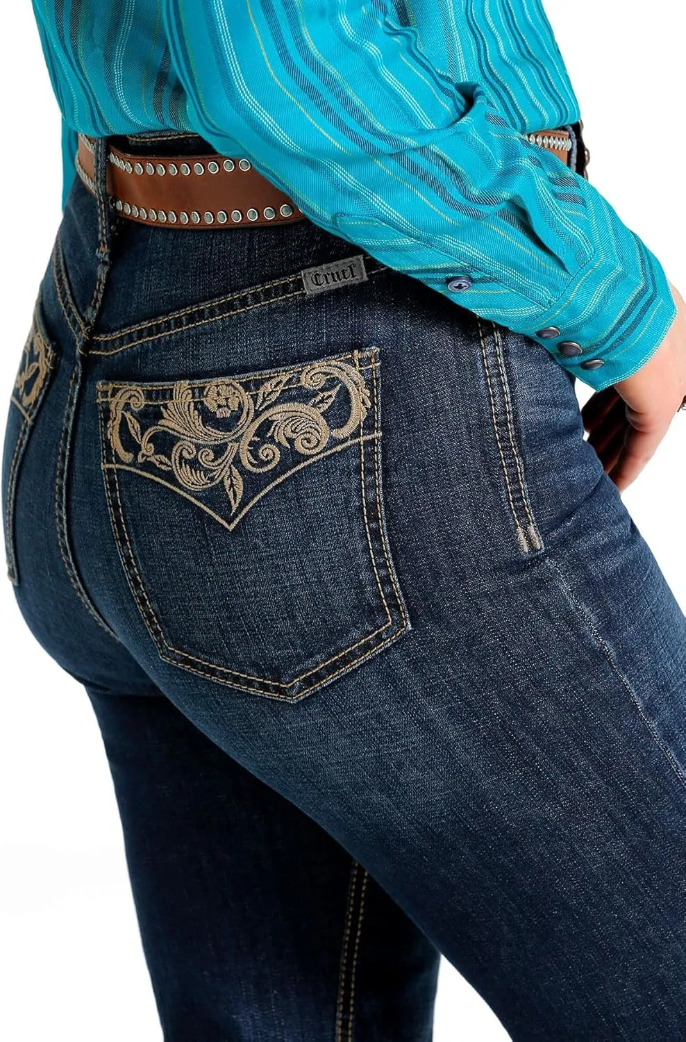 Western Jeans Womens Skylar High Rise Embroidery CB71954071