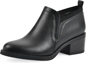 WHITE MOUNTAIN Women's Culvert Heeled Slip-On Shootie Boot