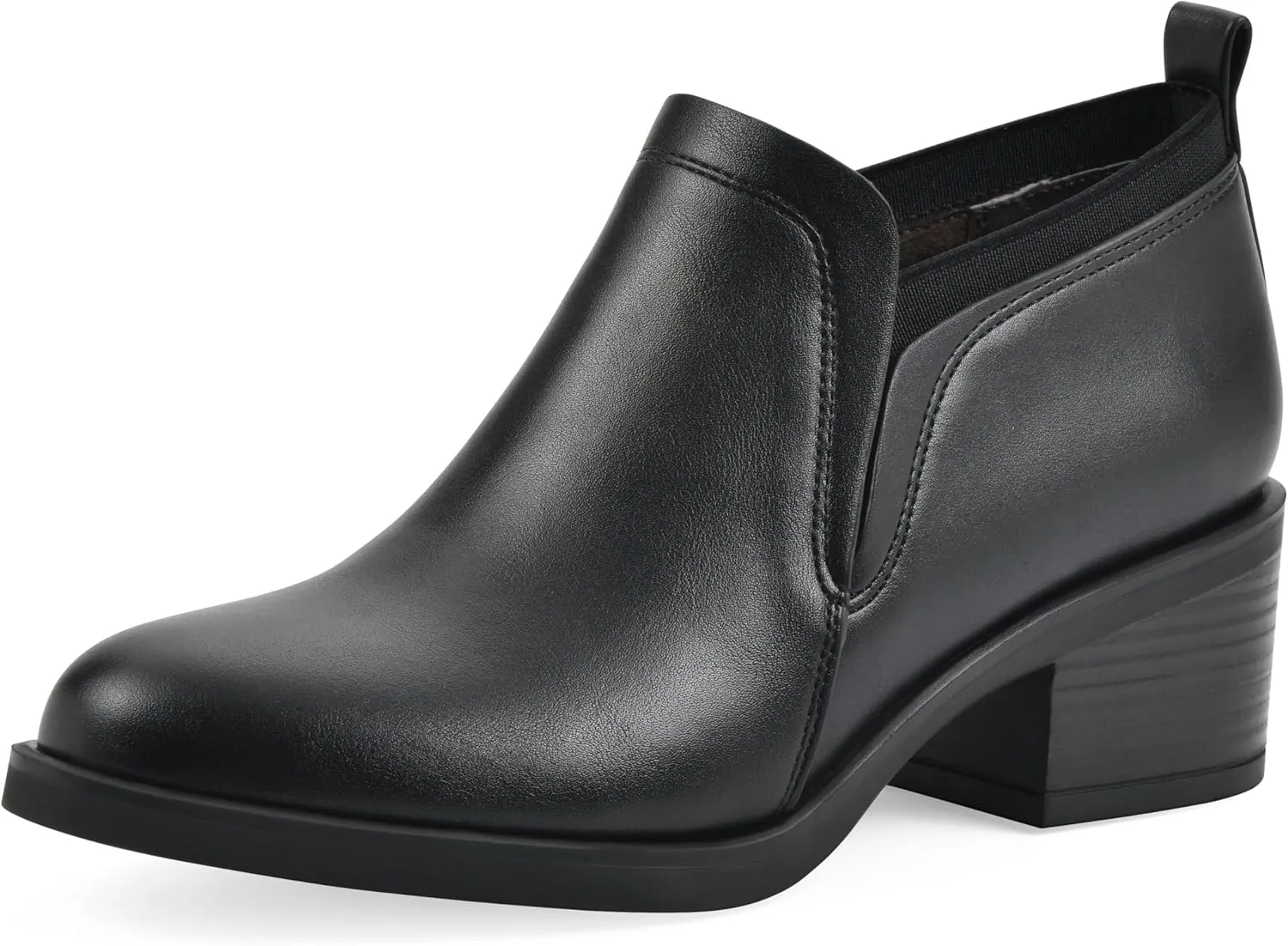 WHITE MOUNTAIN Women's Culvert Heeled Slip-On Shootie Boot