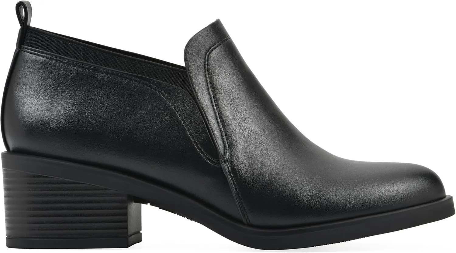 WHITE MOUNTAIN Women's Culvert Heeled Slip-On Shootie Boot