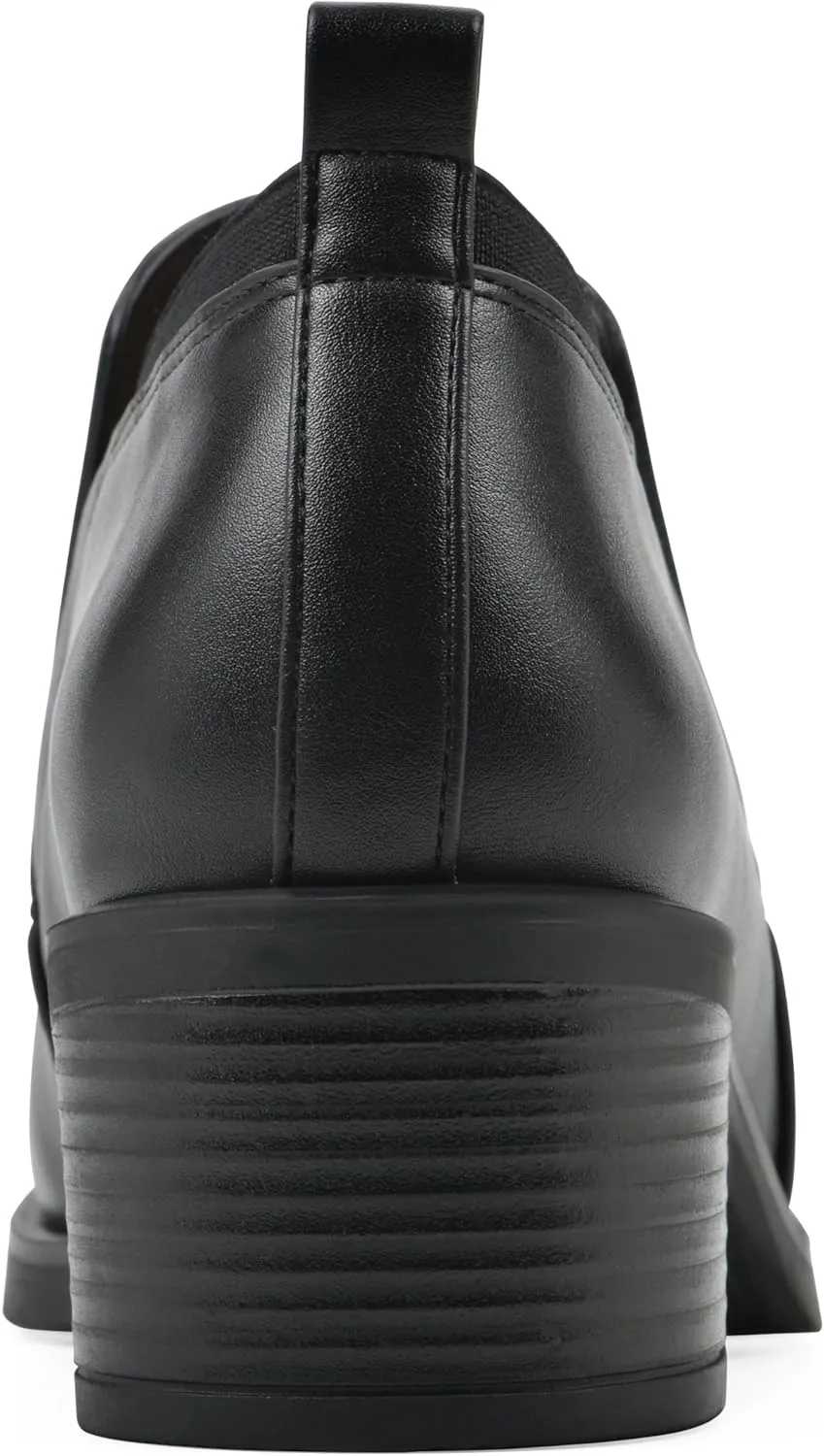 WHITE MOUNTAIN Women's Culvert Heeled Slip-On Shootie Boot