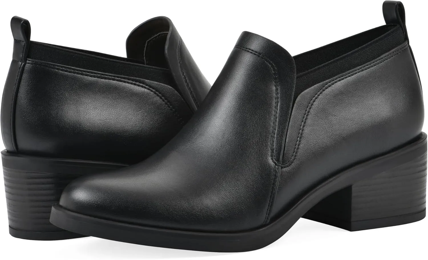 WHITE MOUNTAIN Women's Culvert Heeled Slip-On Shootie Boot