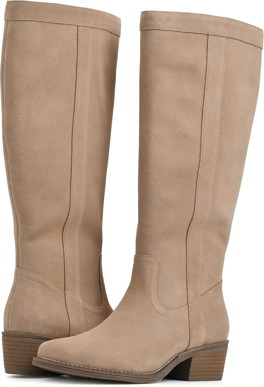 WHITE MOUNTAIN Women's Shoes Altitude Stack-Heeled Tall Boot