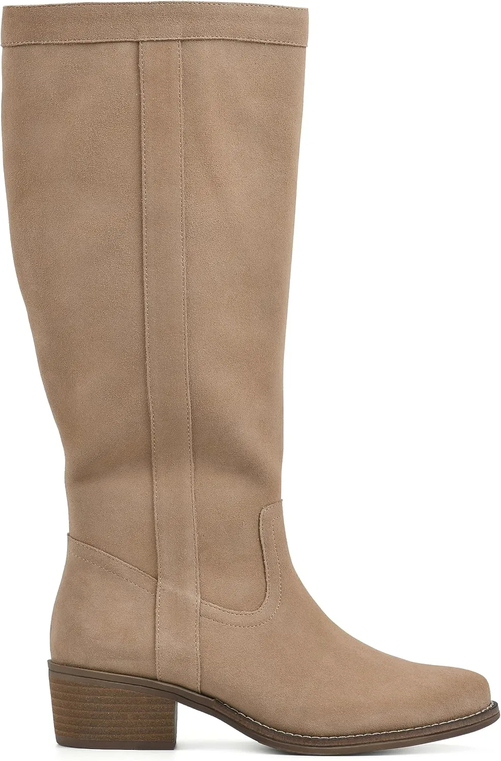 WHITE MOUNTAIN Women's Shoes Altitude Stack-Heeled Tall Boot