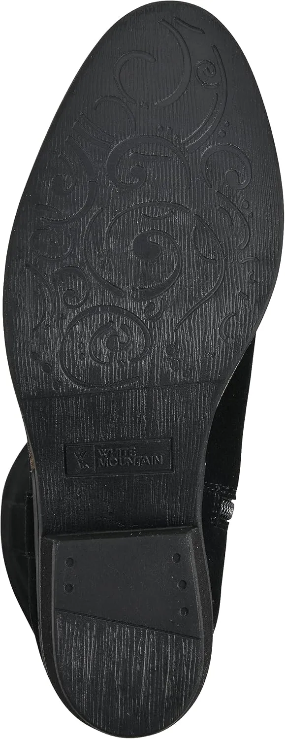 WHITE MOUNTAIN Women's Shoes Altitude Stack-Heeled Tall Boot