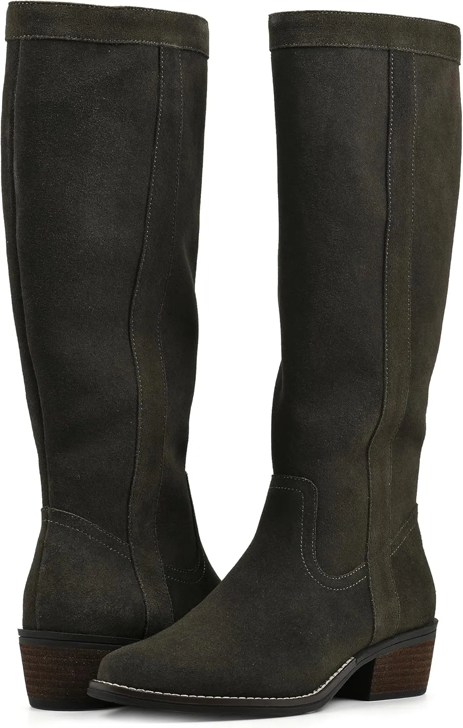 WHITE MOUNTAIN Women's Shoes Altitude Stack-Heeled Tall Boot