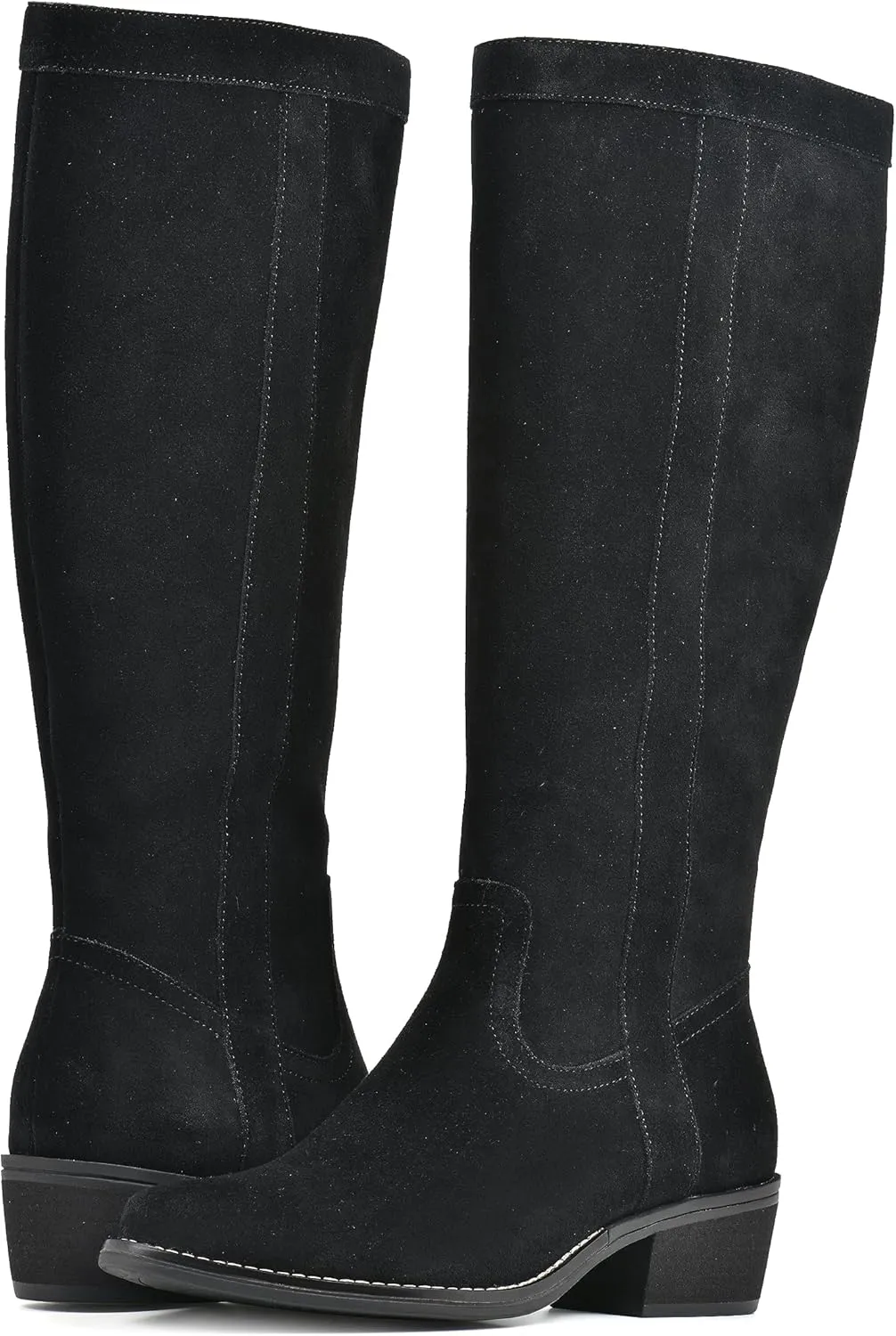WHITE MOUNTAIN Women's Shoes Altitude Stack-Heeled Tall Boot