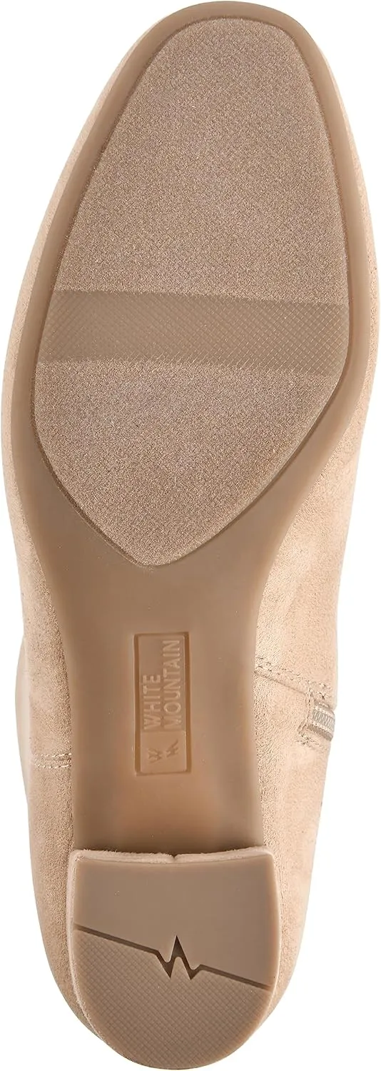 WHITE MOUNTAIN Women's Shoes Freesia Block Heel Tall Boot