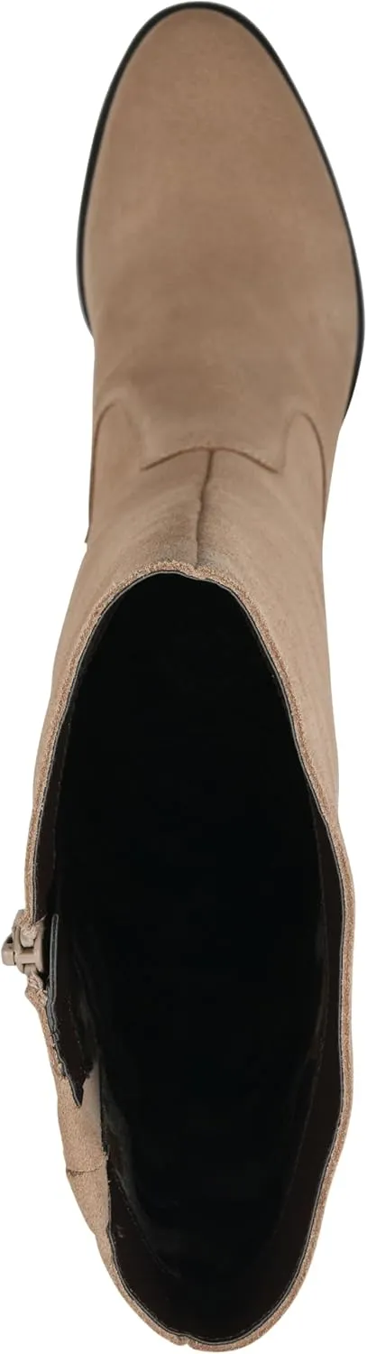 WHITE MOUNTAIN Women's Tater Block Heeled Tall Shaft Boot